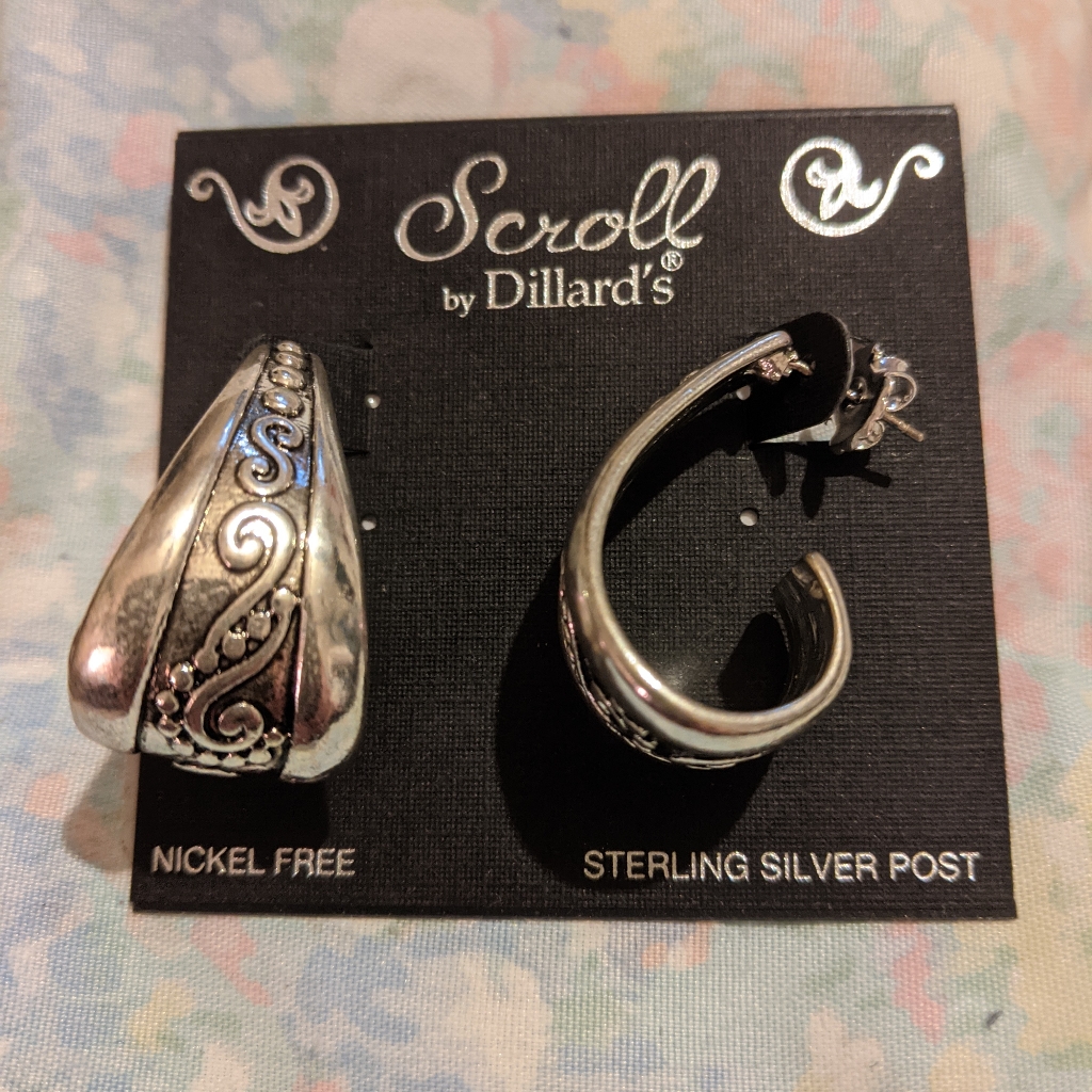 Sterling Silver Post Earrings